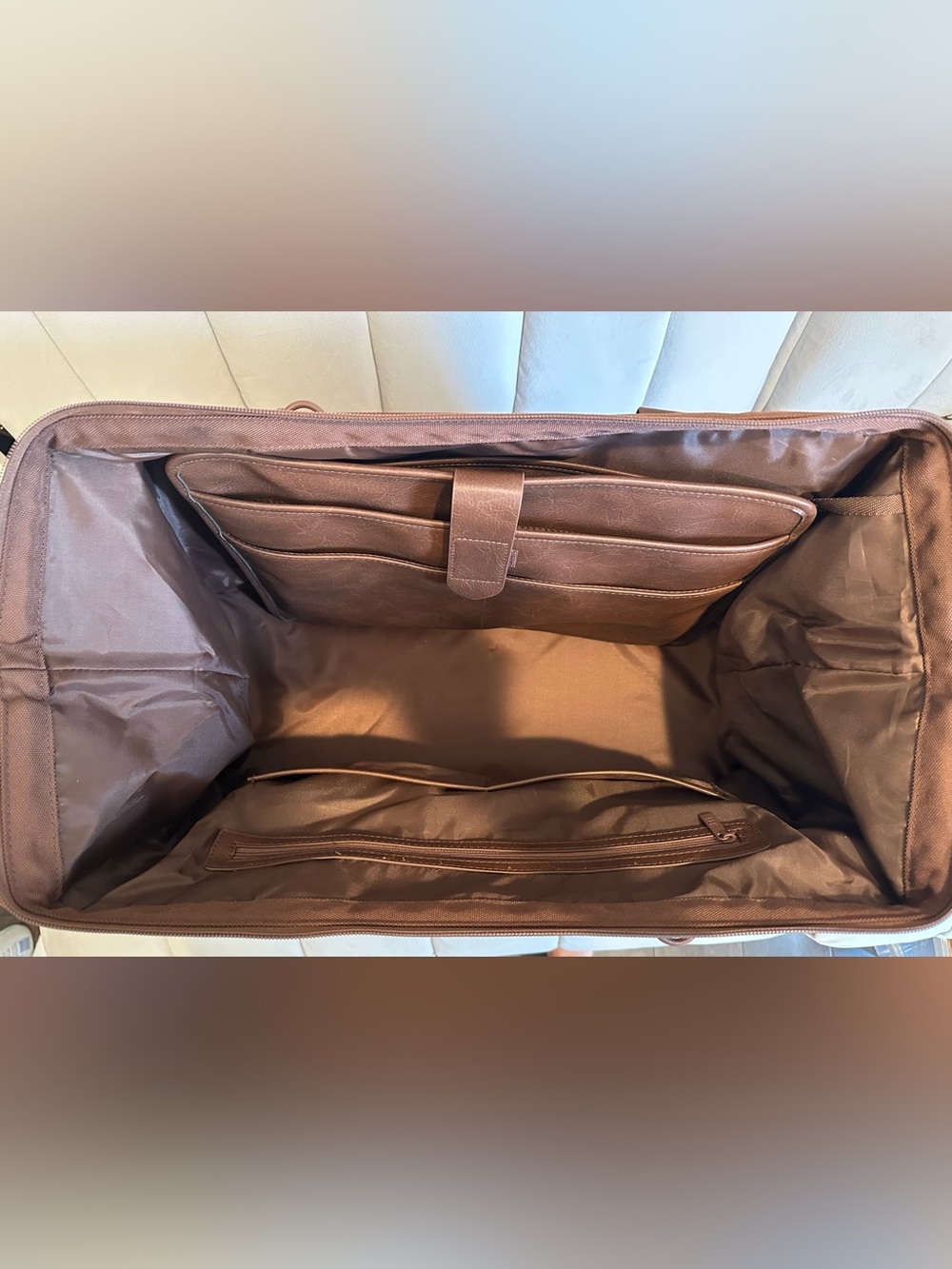 BEIS OG Convertible Weekender in Maple - Picture 2 of 8
